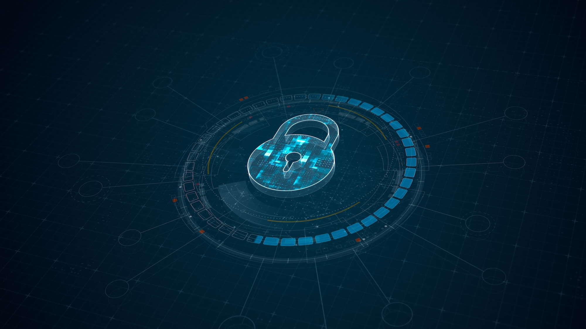 cybersecurity stock photo