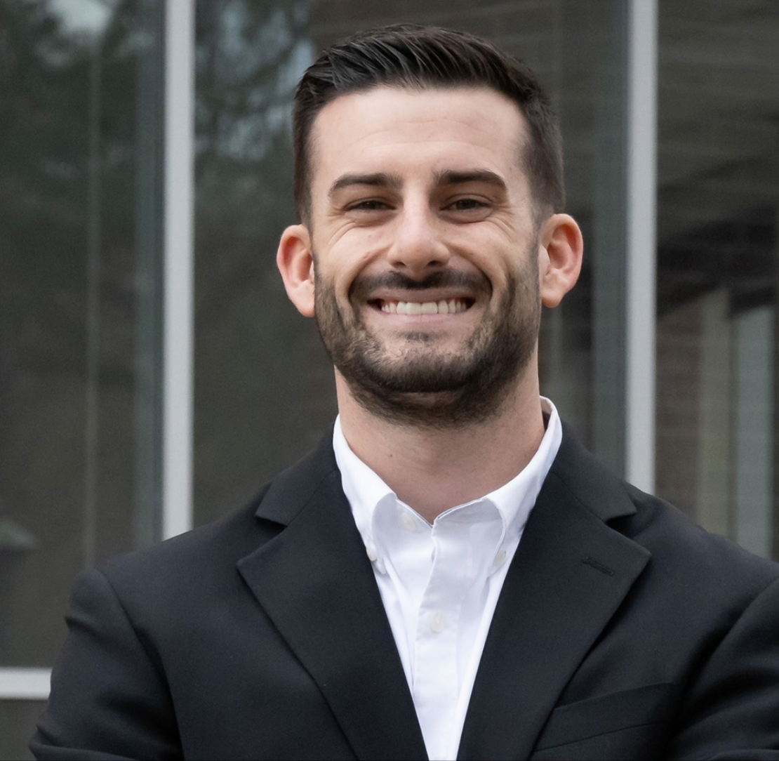 Student Jake Smith smiling