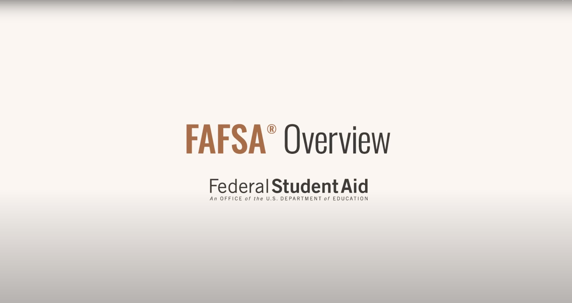 Fasfa Overview intro of video