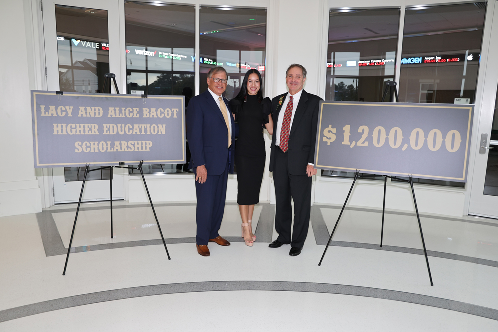 Alumnus Greg Bacot enhances scholarship fund with transformational $1.2 million planned gift