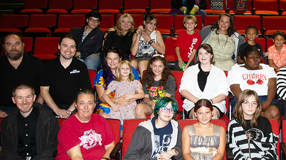 More than 60 parents and families from the Public Schools of Robeson County’s Children’s Theatre Arts Program enjoyed the national broadway tour of the Addams Family on September 18, 2025