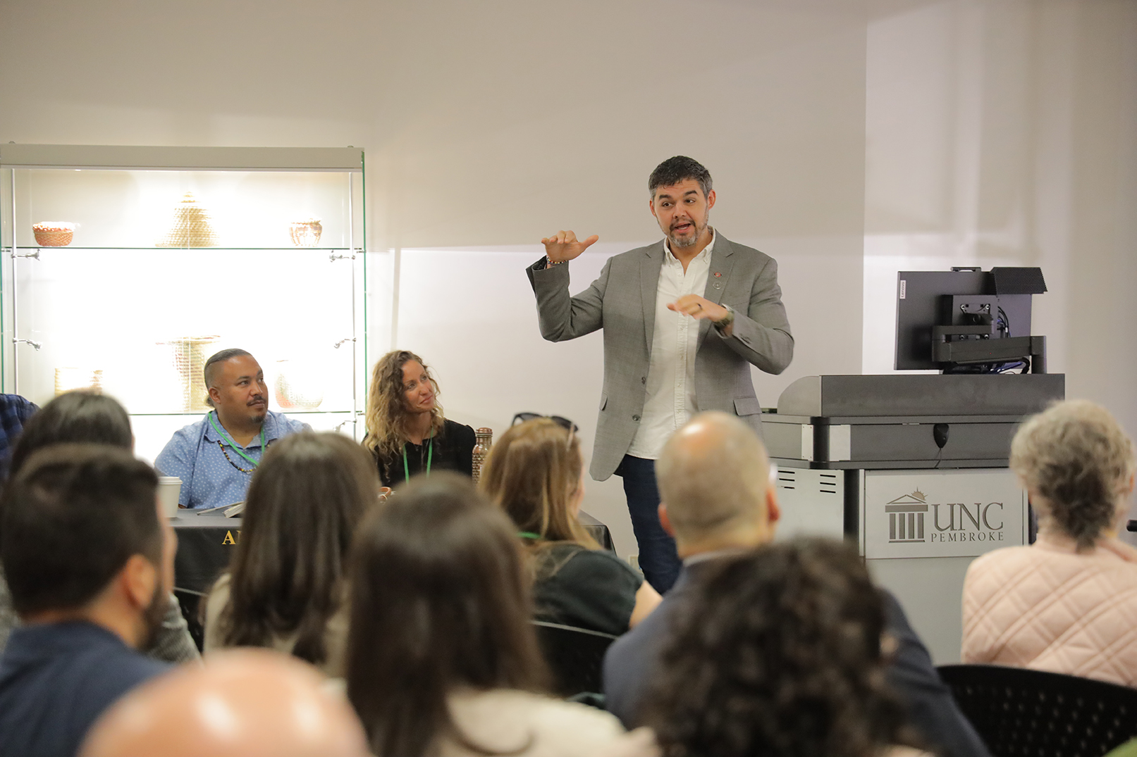 Presentation at a UNCP conference