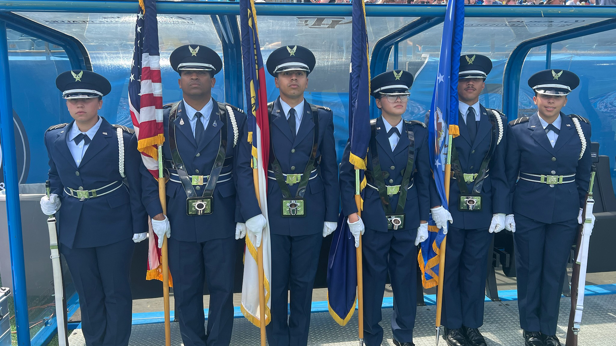 UNCP ROTC Air Force Students