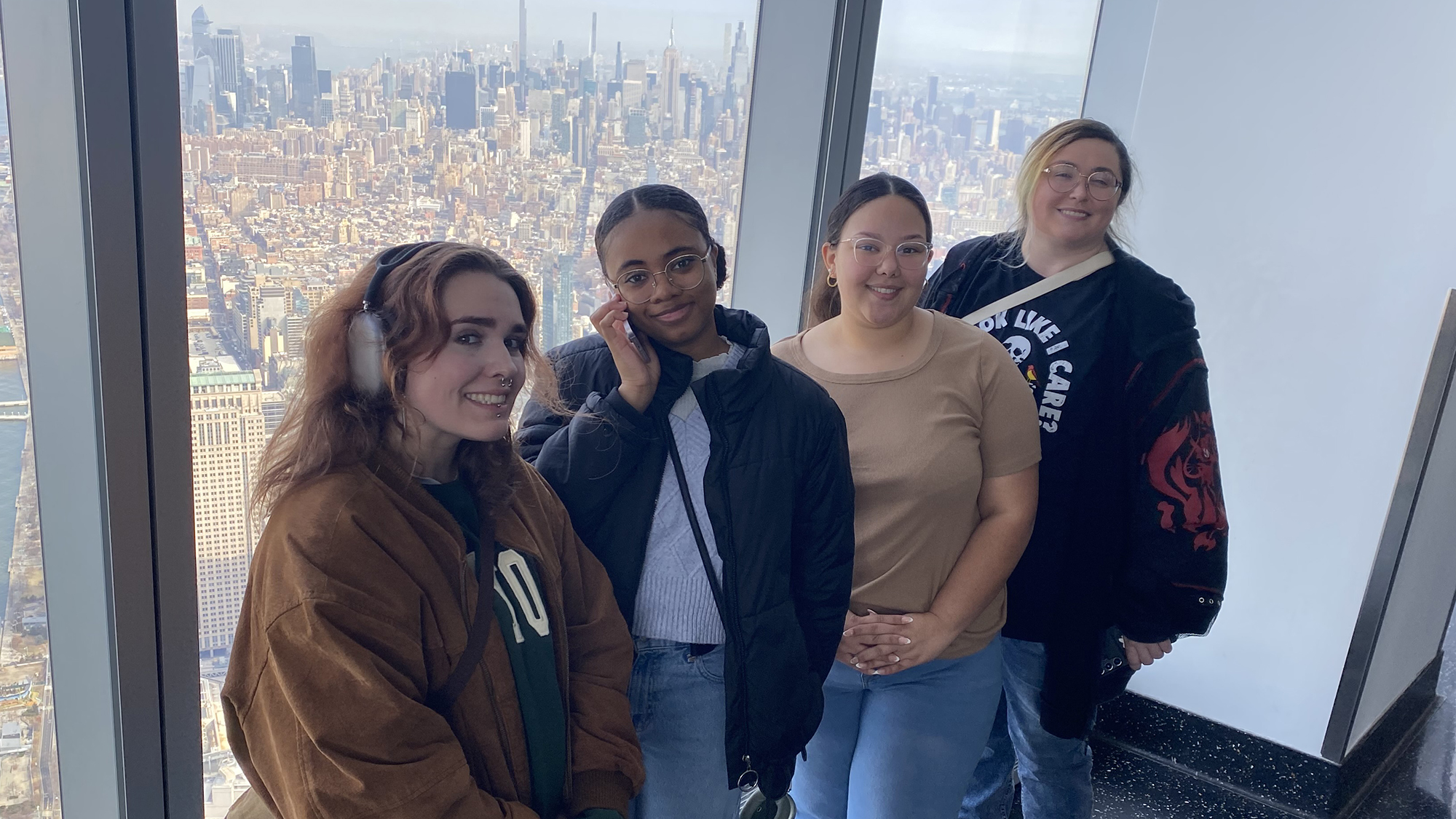 UNC Pembroke art students tour NYC.