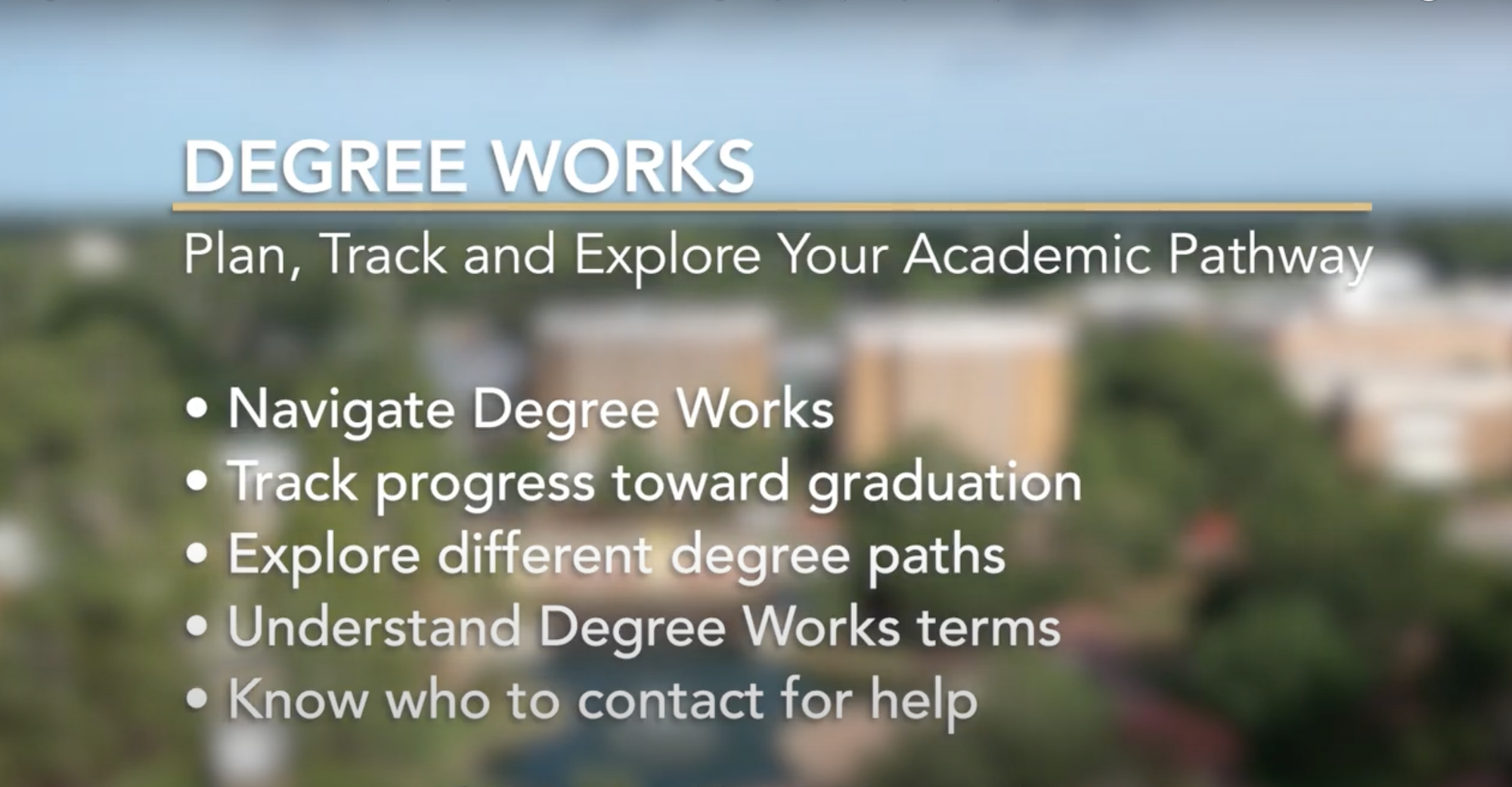 Degree Works Youtube Thumbnail