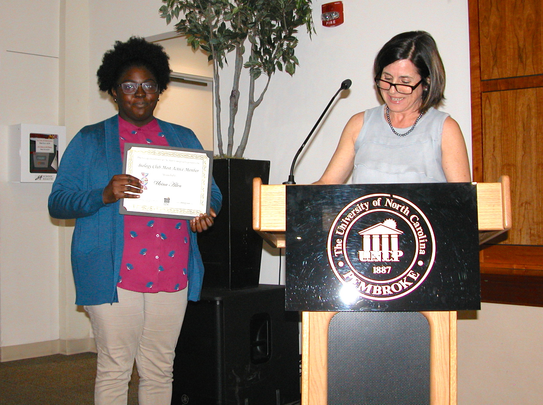 Biology Club Award