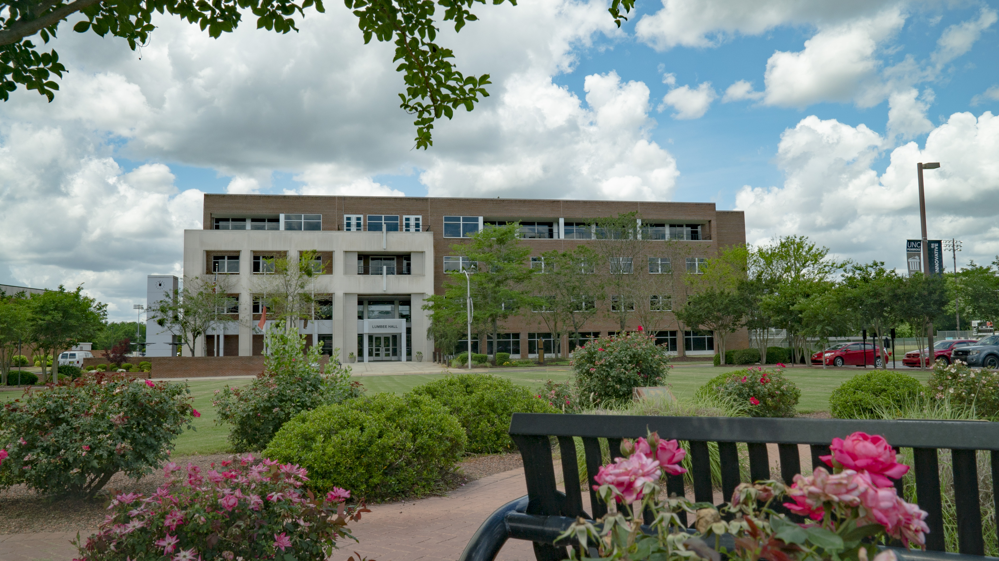 cloudy sky over UNCP