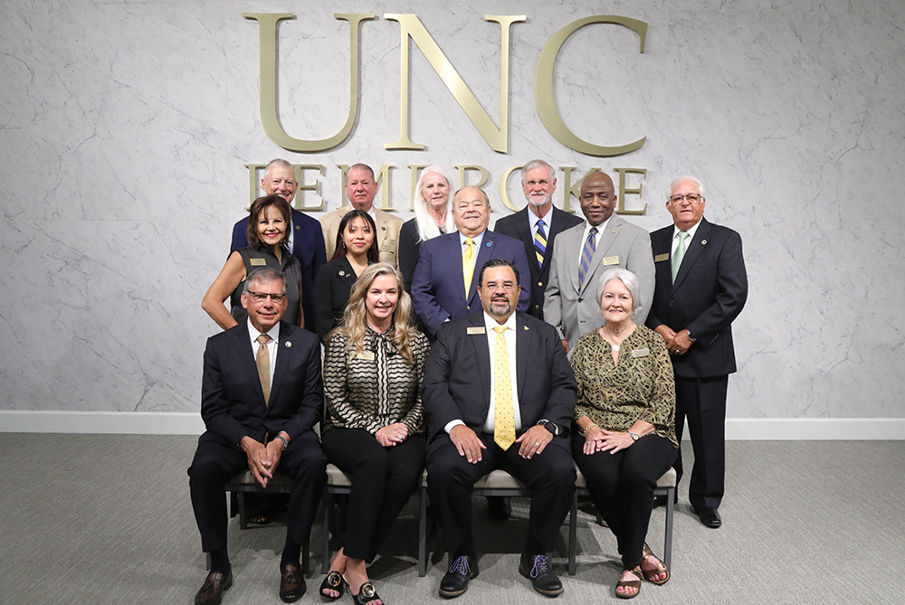 UNCP Board of Trustees members
