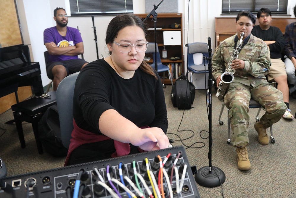 Garrison Gerals Music Industry class