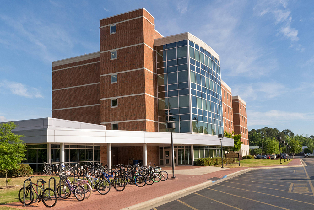 Exterior of Cypress Hall