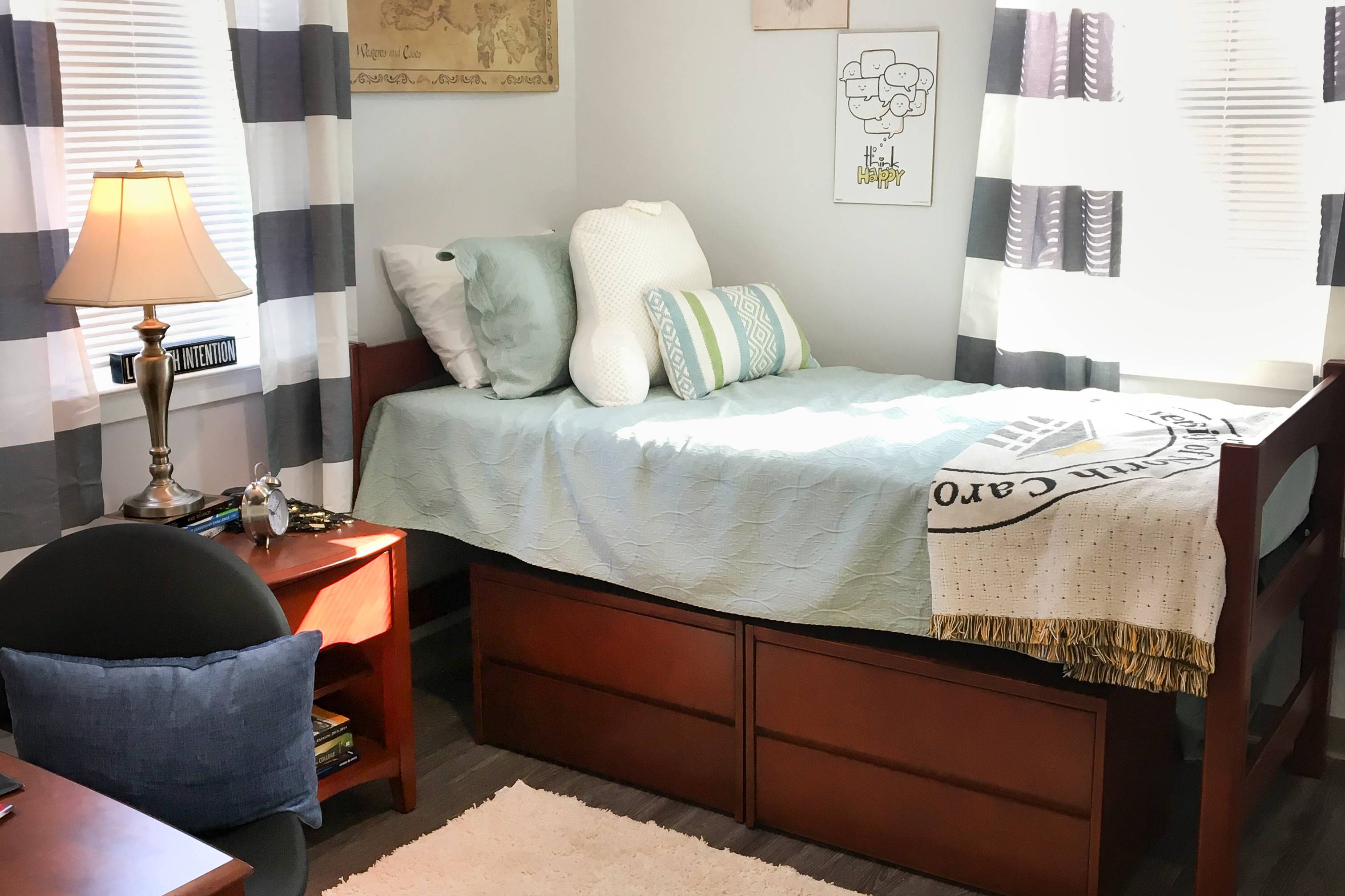 A UNCP dorm room