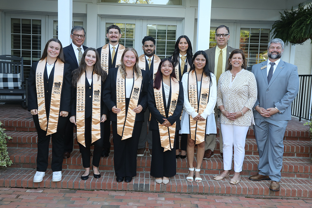 chancellor's ambassadors with leadership unc pembroke