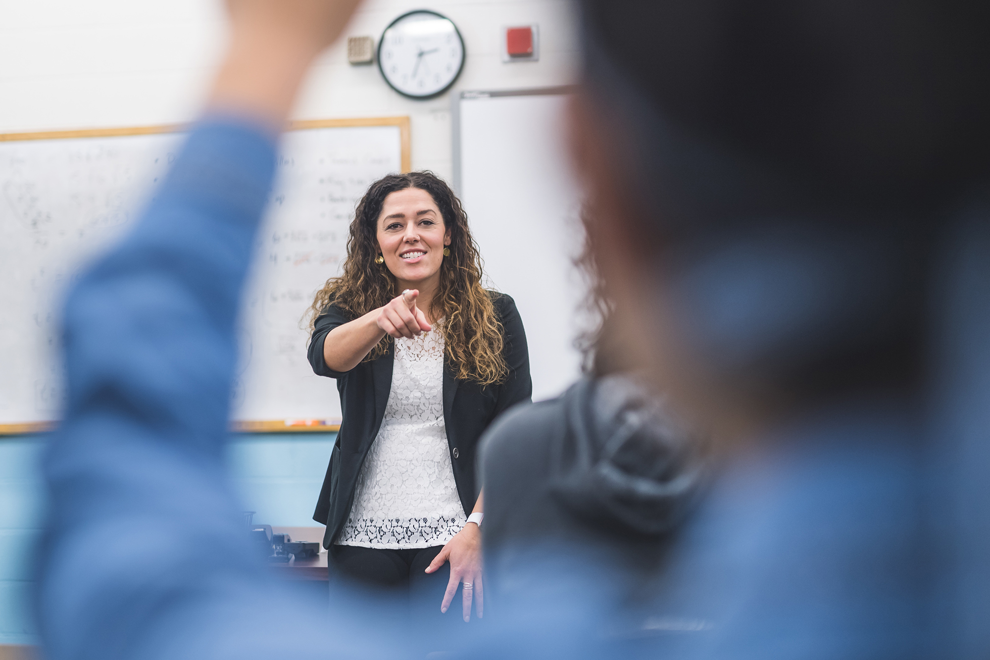 Native American teacher
