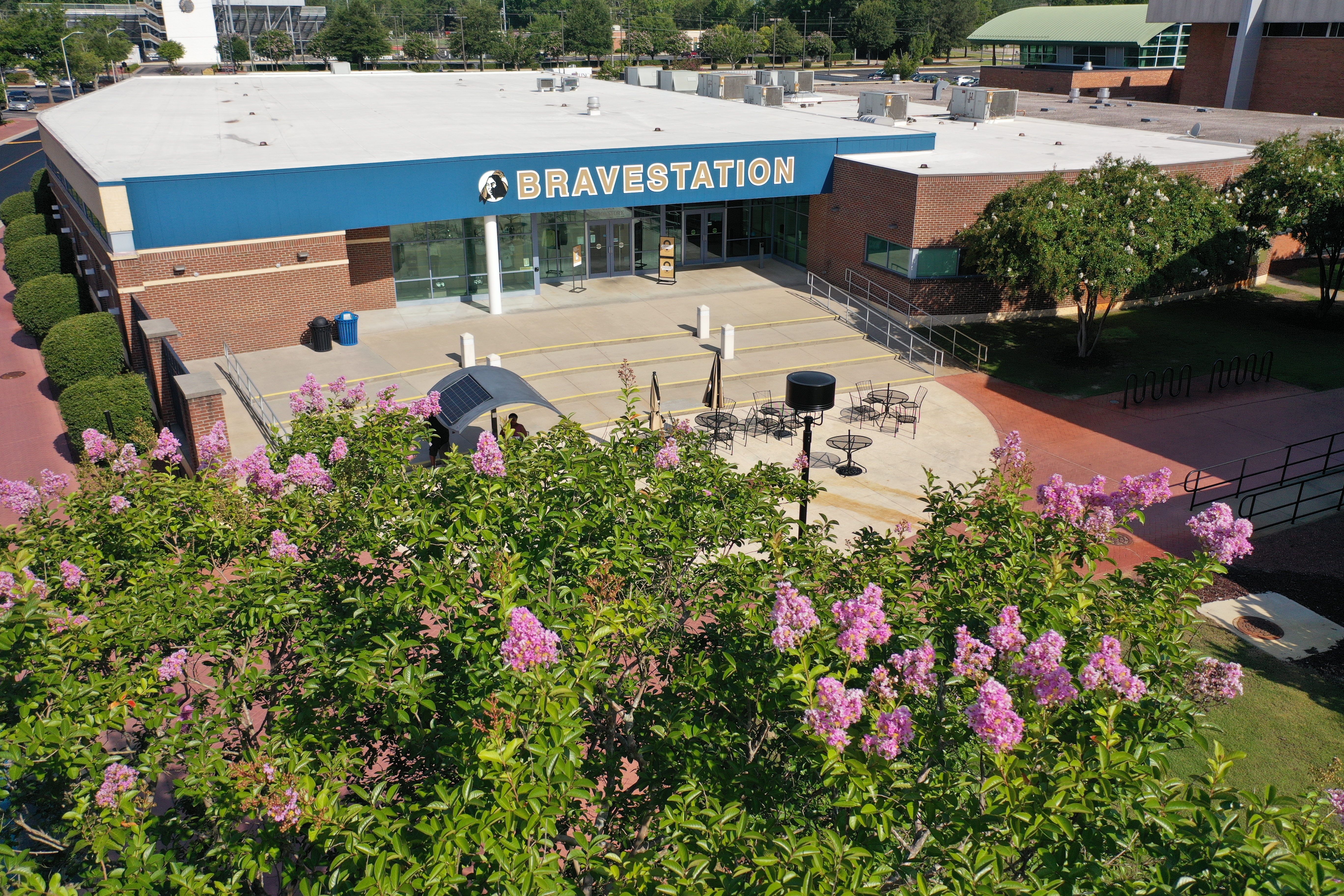BraveStation on the campus of UNCP