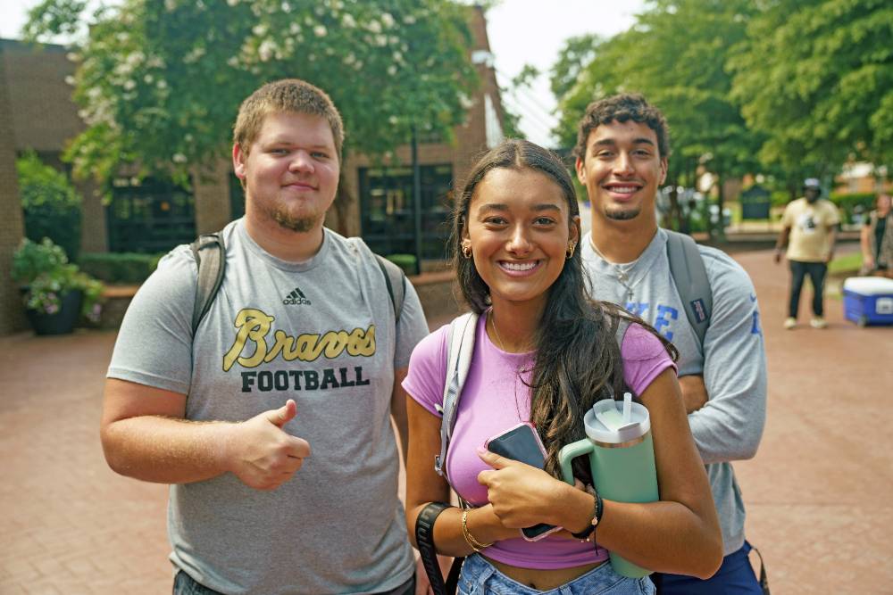 First Day of Class Students