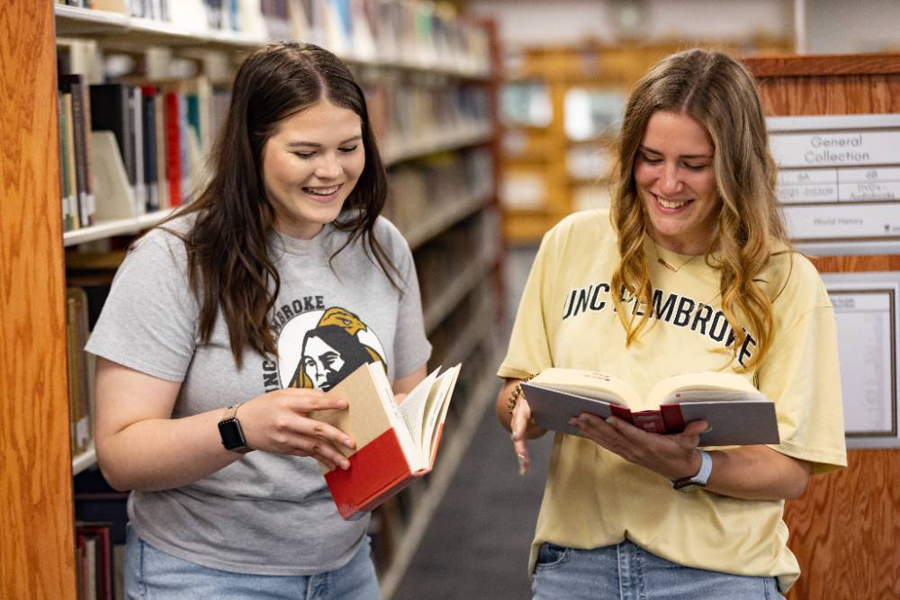 Students in Library