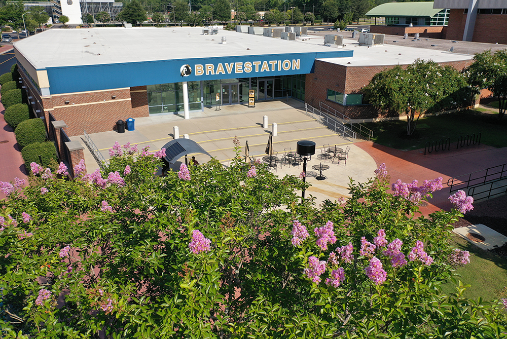 BraveStation on the campus of UNCP