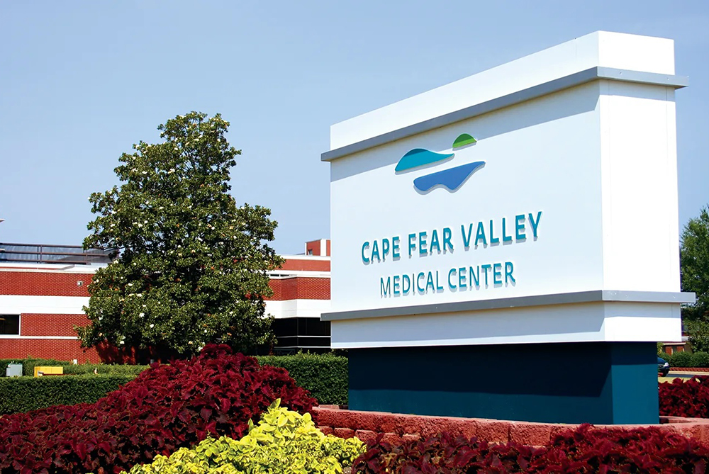 cape fear valley medical center sign