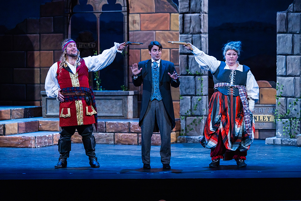 The Pirates of Penzance touring poster