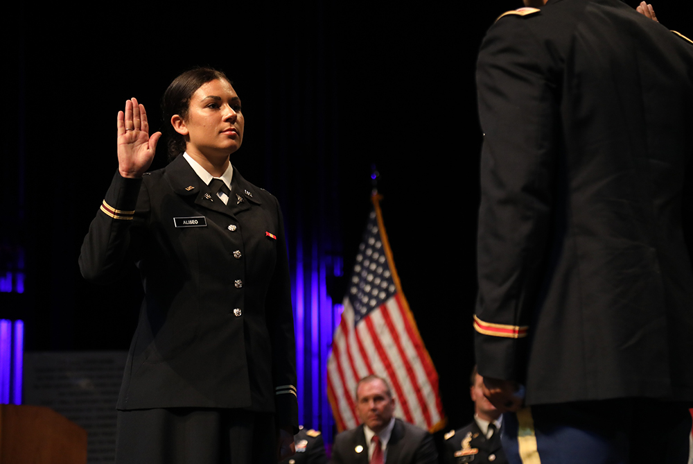 ROTC Commissioning Ceremony male UNC Pembroke
