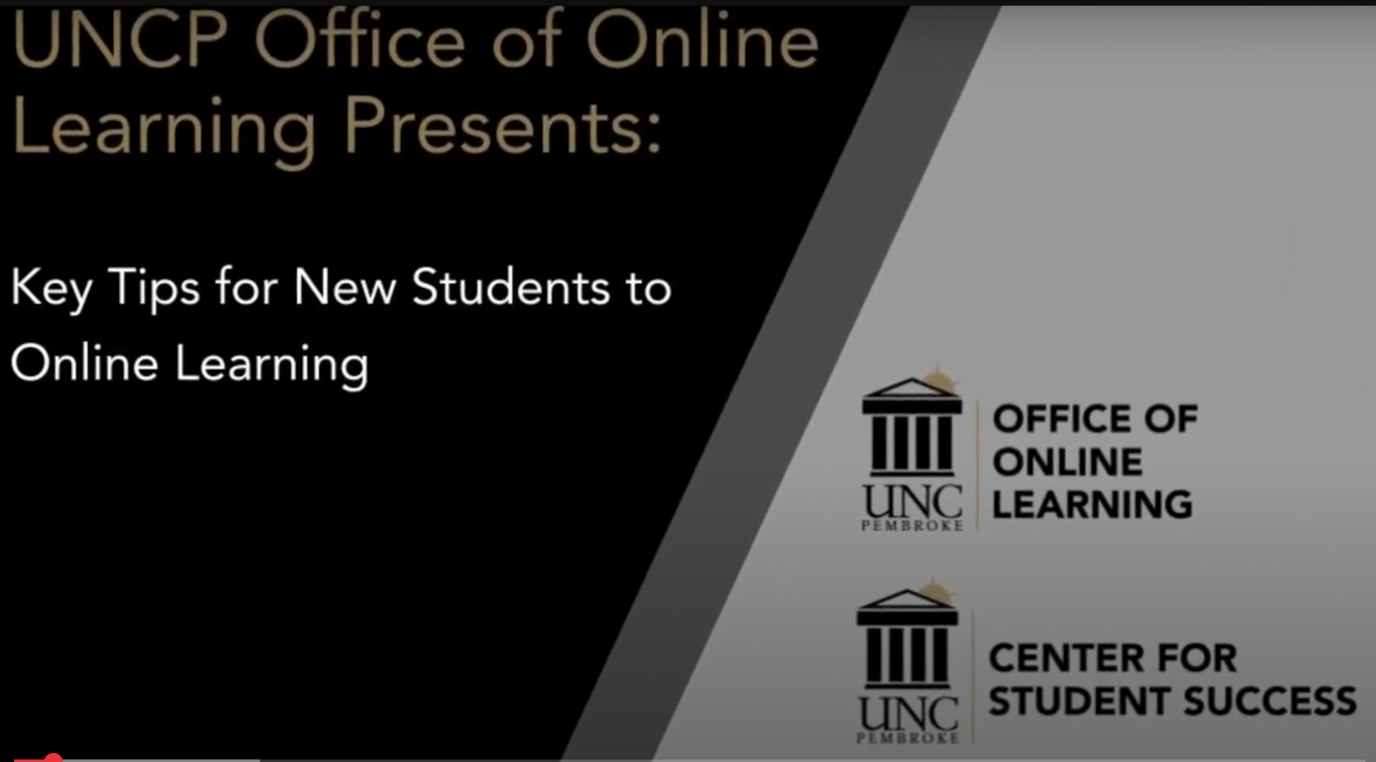 Key Tips for New Students to Online Learning youtube thumbnail