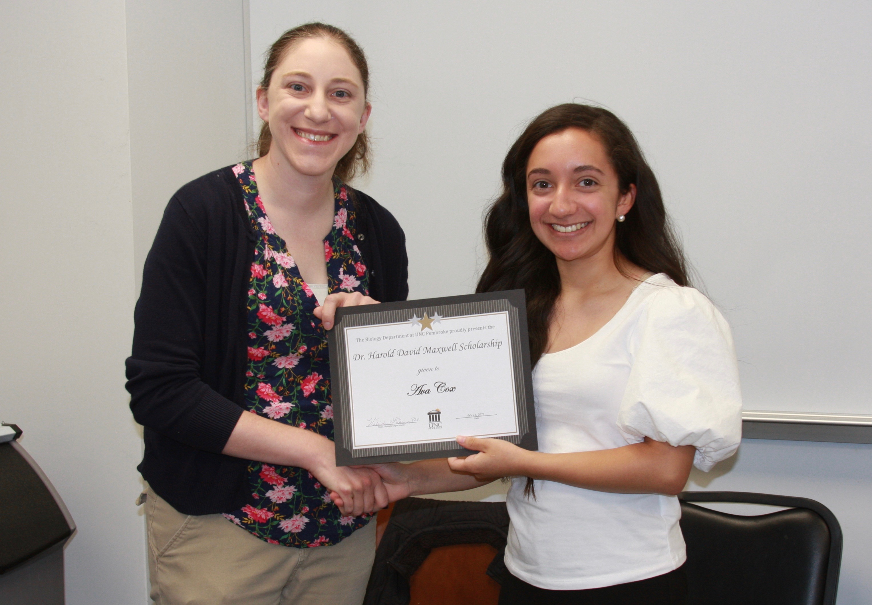 Ava Cox Maxwell Scholarship Award