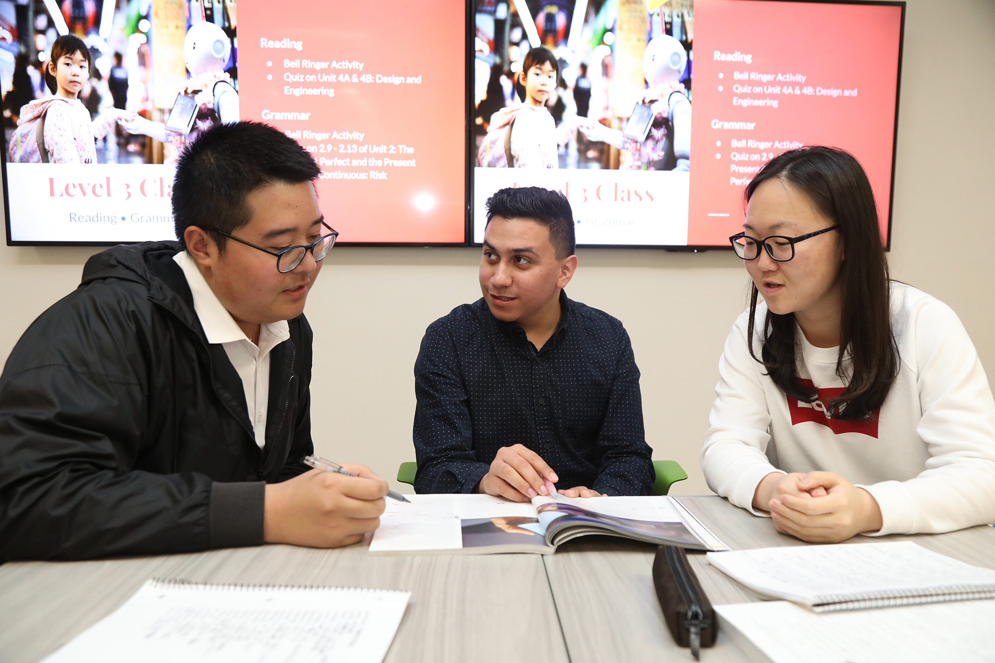 students work with faculty at UNC Pembroke
